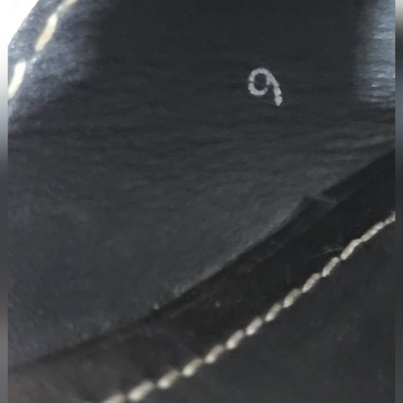 TOD'S Black Leather MULES SZ 9 - Picture 11 of 14